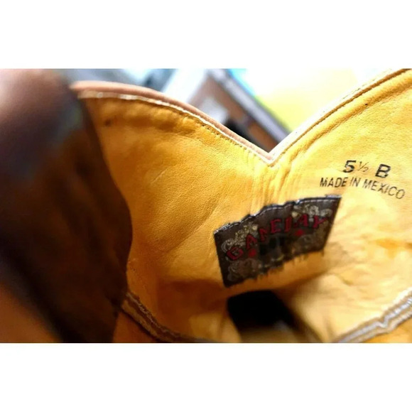 Gameday university of Tennessee vols brown distressed cowgirls boots for women - Picture 8 of 12